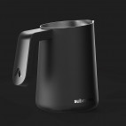 FlowTip Milk Jug 450ml,  black